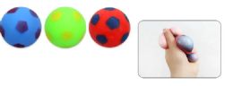 96 Wholesale 2.5 Inch Stress Soccer Ball