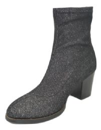 12 Bulk Women's Fashion Comfortable Ankle Boots Color Black Size 5-10
