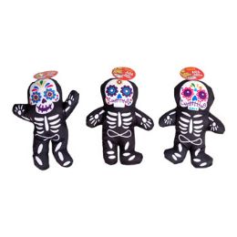 48 pieces Dog Toy Plush Halloween Skeleton - Pet Toys