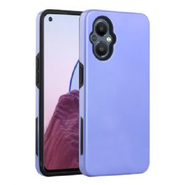 12 Wholesale Glossy Dual Layer Armor Defender Hybrid Protective Case Cover For Oneplus Nord N20 5g In Purple