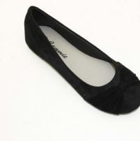18 Pairs Women's Black Ballerina Flats - Footwear & Shoes