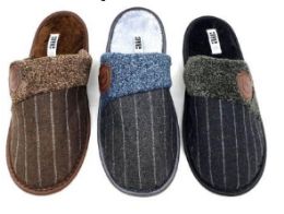 36 of Pinstriped Casual Slippers