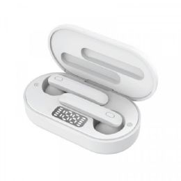 12 Wholesale Power Sports Tws Bluetooth Wireless Headset Earbuds Earphone In White