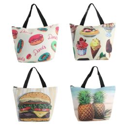 48 Pieces Wholesale Print Lunch Bag - Lunch Bags & Accessories