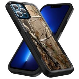 12 Wholesale Design Fashion Heavy Duty Strong Armor Hybrid Picture Printed Case Cover In Camo Tree