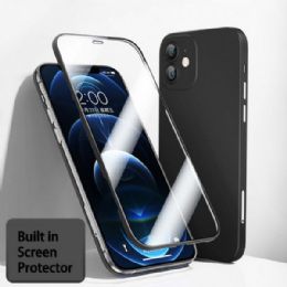 12 Wholesale Ultra Slim Tempered Glass Full Body Screen Protector Protection Phone Cover Case For Apple Iphone 13