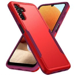 12 Wholesale Heavy Duty Strong Armor Hybrid Trailblazer Case Cover For Samsung Galaxy A13 5g In Red