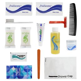 24 Wholesale 14 Piece Premium Wholesale Hygiene Kits