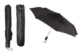 24 Packs Compact Umbrella (black) - Umbrellas & Rain Gear