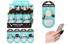 72 Pieces Collapsible Phone Grip Assorted Designs - Tripods and Phone Holders