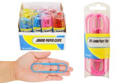 72 Packs Jumbo Paper Clips (4inch) 6pk - Paper clips