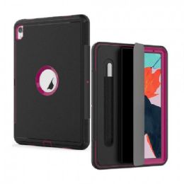 6 Wholesale Strong Armor Heavy Duty Protection Hybrid Kickstand Case With Smart Cover In Hot Pink