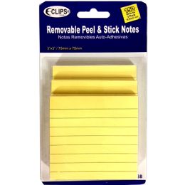 48 Bulk Sticky Notes, 50 Sheets Each, 3 Pk.