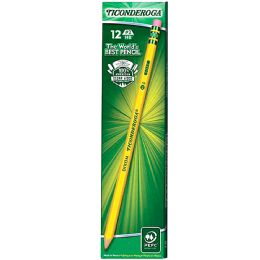 120 Bulk Ticonderoga #2 Pencils - 12 Count, PrE-Sharpened