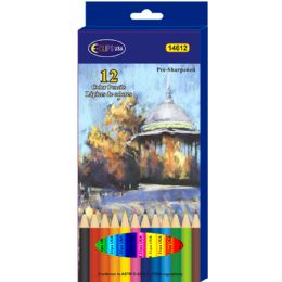 72 Bulk Color Pencils - 12 Count, PrE-Sharpened