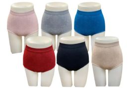 36 Pieces Mama's Seamless Hi Cut Briefs Size 3xl - Womens Panties & Underwear