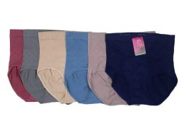 36 Pieces Mama's Seamless Hi Cut Briefs - Womens Panties & Underwear