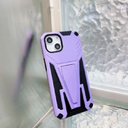 12 Pieces Military Grade Armor Protection Shockproof Hard Kickstand Case For Apple Iphone In Purple - Cell Phone & Tablet Cases