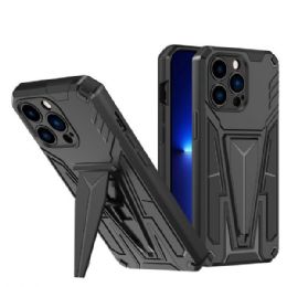 12 Wholesale Military Grade Armor Protection Shockproof Hard Kickstand Case For Apple Iphone 13 Pro Max In Black