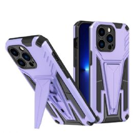 12 Wholesale Military Grade Armor Protection Shockproof Hard Kickstand Case For Apple Iphone 13 Pro Max In Purple