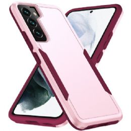 12 Wholesale Heavy Duty Strong Armor Hybrid Trailblazer Case Cover For Samsung Galaxy S22 In Hot Pink