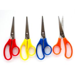 500 Pieces 5inch Scissors, Point Tip. Assorted Colors - Scissors