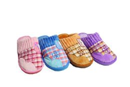 36 Pairs Woman Faux Fur Fuzzy Comfy Soft Plush Indoor Outdoor Spa Bedroom Slipper Assorted Color And Size - Women's Slippers