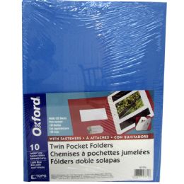 100 Packs Twin Pocket Folders - Folders & Portfolios