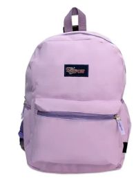 24 Pieces 16 Inch Purple Backpack - Backpacks 16"