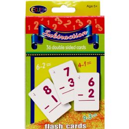 48 Wholesale Subtraction Flash Cards