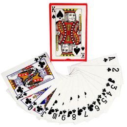 100 Wholesale 54Pcs Playing Cards, Boxed/Shrinking, 10/Shrink.