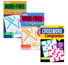 72 Wholesale Word Finds Companion Series Pocket Size