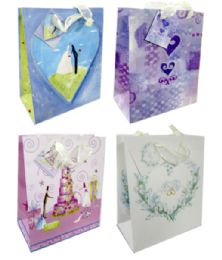120 Pieces Wedding Fancy Glitter Gift Bag - Gift Bags