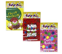 48 Packs Birthday Treat Bags, Assorted Designs, 10 - Pack - Party Supplies