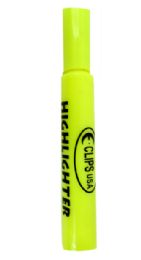 500 Pieces Bulk Highlighters - Single, Chisel Tip, 500 Count - Highlighter