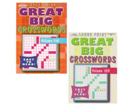 48 Pieces Great Big Crosswords - Crosswords, Dictionaries, Puzzle books
