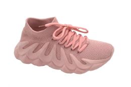 12 of Women's Sneakers Fashion Lightweight Running Shoes Tennis Casual Shoes For Walking In Pink