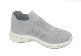 12 Pairs Women's Sneakers Fashion Lightweight Running Shoes Tennis Casual Shoes For Walking In Grey - Women's Sneakers