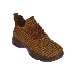 12 Pairs Women's Sneakers Fashion Lightweight Running Shoes Tennis Casual Shoes For Walking In Coffee - Women's Sneakers
