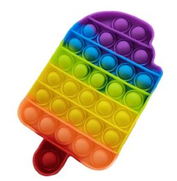 72 Pieces Push Pop Fidget Toy [rainbow Ice Bar] 4"x6.5" - Toys & Games