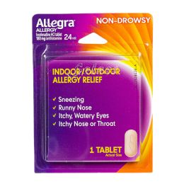 12 Wholesale Allergy 24 Hour Relief