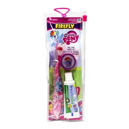 Bulk My Little Pony Travel Kit (toothbrush + Freshmint Kids Toothpaste
