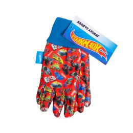 144 pieces Gloves Jersey Hot Wheels Toddler *5.99* - Costumes & Accessories