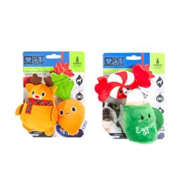 12 pieces Dog Toy Plush Holiday - Pet Toys