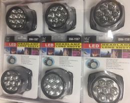 48 Pieces Led Head Lamp Long Shots - Lamps and Lanterns