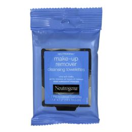 12 Wholesale Travel Size Makeup Remover Cleansing Towelettes - Pack Of 7