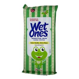 10 Packs Kid And Infant Sensitive Skin Wipes - Pack Of 20 - Hygiene Gear
