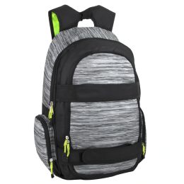 24 Bulk 20 Inch Dual Skate Strap Backpack With Laptop Sleeve