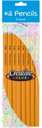 48 Wholesale Pencils 8 Count Number 2 Wood