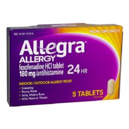 4 Bulk Allergy 24 Hour Relief - Box Of 5